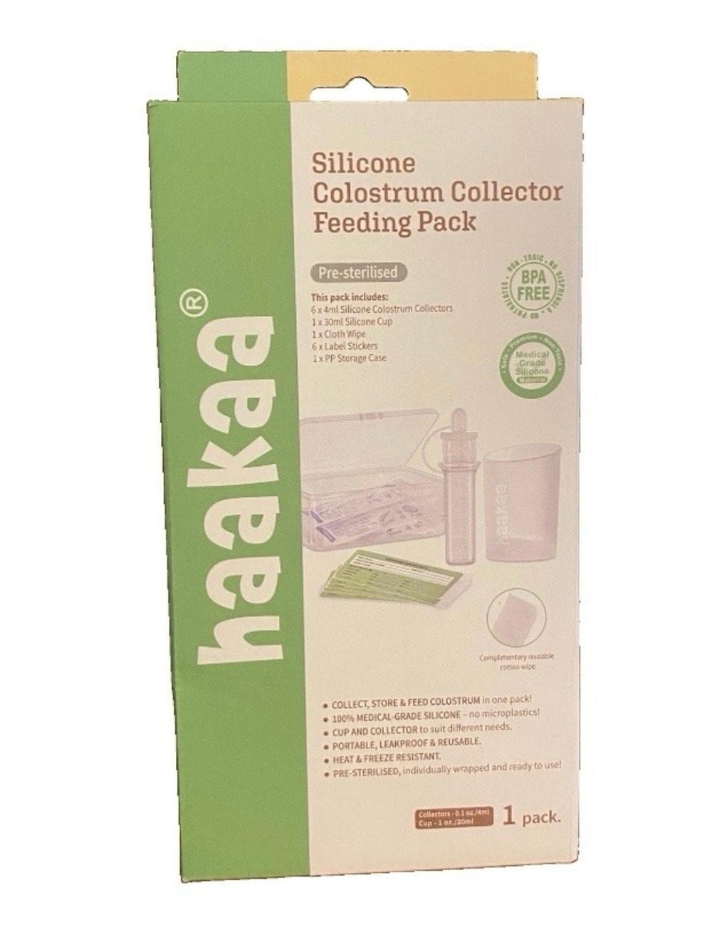 Haakaa Silicone Colostrum Collector Feeding Pack